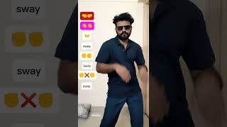 Tutu Pedro capo❤VIRAL TIK TOK Dance emoji challenge tutorial tiktok emojidancetutorial ytshorts [upl. by Ariajaj]