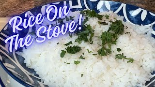 How To Cook The Perfect Rice On Stove Top [upl. by Meares]