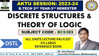 Discrete Structures and Theory of Logic  BCS303  Discrete Mathematics  DSTL Syllabus amp Lectures [upl. by Ecinej]