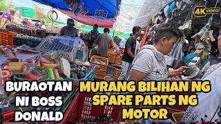 MURANG MGA SPARE PARTS NG MOTOR SA BURAOTAN NI BOSS DONALD SA STO NINO MEYCAUAYAN BULACAN [upl. by Pierrette270]