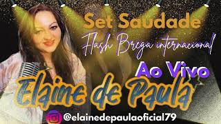 ELAINE DE PAULA SET SAUDADE FLASH BREGA INTERNACIONAL [upl. by Oetam964]