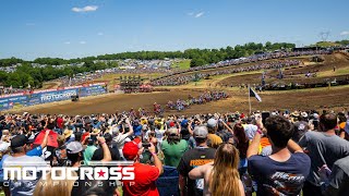 Pro Motocross 450 Class Highlights  High Point National 2024 [upl. by Grimaldi]