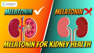 Understanding The Impact Of Melatonin On Kidney Disease  Melatonin Hormone For Kidney Health [upl. by Dorisa]