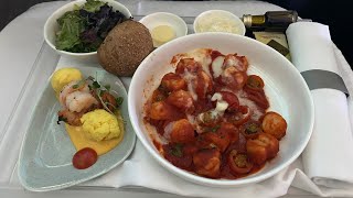 Meal Mondays  LATAM Meal Service LIMGRU Business Class [upl. by Jervis]