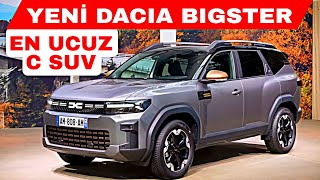 EN GÖSTERİŞLİ EN HEYBETLİ EN UCUZ C SUV DACiA BiGSTER TÜRKİYEDE SATIŞA ÇIKIYOR [upl. by Tamas103]