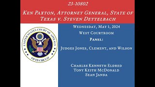 2310802 Ken Paxton Attorney General State of Texas v Steven Dettelbach May 1 2024 [upl. by Enytnoel]