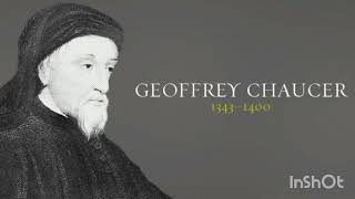 Geoffrey Chaucer A brief summary [upl. by Irrabaj]