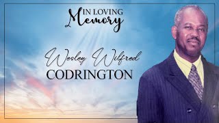 Celebrating the Life of Wesley Wilfred Codrington [upl. by Blain]