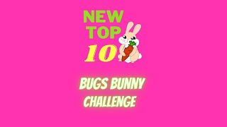 NEW TOP 10 bugs bunny challenge my list shorts tiktok [upl. by Sena]