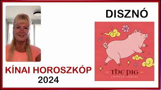 Kínai Horoszkóp DISZNÓ 2024  éves előrejelzés [upl. by Atiuqram]