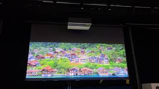 Element5 Projector Singapore ChangHong CHiQ B7U Laser UST 4K Projector  VividStorm ALR Screen [upl. by Brandes]