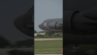 75 Year Old Bomber Boeing B52 Arriving at Oshkosh in 4K aviation airplane boeing pilot [upl. by Nika]