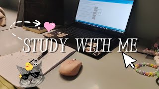 ucat study with me  3HR no bgm [upl. by Redwine410]