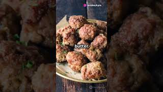 Keto Swedish Meatballs Recipe in 60 Seconds [upl. by Nirak]