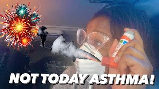 Asthma attacked me on the 4th of July  I forgot my inhaler [upl. by Balac579]