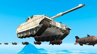 ELITE Tank Stunts in GTA 5 [upl. by Imit]