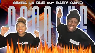 REACTION quotSIMBA LA RUE  SACOCHE FT BABY GANGquot [upl. by Anaya]