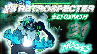 HARDEST FNF CHART  ECTOSPASM TRUE HELL 75 MISSES PASS VS RETROSPECTER FNF [upl. by Albertina]