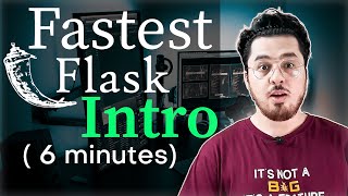 Flask in 6 Minutes 🔥 [upl. by Ettezus]