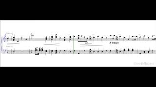 Salieris march for welcome 🎹 piano sheet music [upl. by Ezri760]