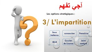 EOAE 2eme année bac  les options stratégiques quotLimpartitionquot Darija اجي نفهمو [upl. by Hadrian]