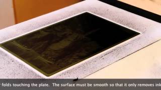 Photogravure Printing in real time [upl. by Ardnaed29]