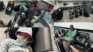 AFCON SEagles Players stranded at Libya Airport denied food water internet pull out of match [upl. by Ellimaj]