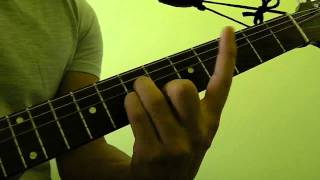 How to Play Dm D Minor Guitar Bar Chord [upl. by Eizdnil]