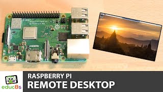 Raspberry Pi Remote Desktop Connection [upl. by Salohci890]