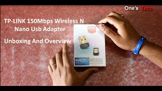 TPLINK 150Mbps Wireless N Nano Usb Adapter Unboxing and Overview [upl. by Pegasus]