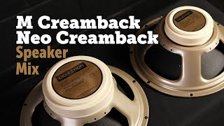 Celestion Neo Creamback Vs M Creamback [upl. by Aiykan]