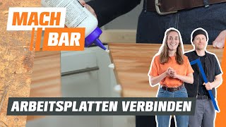 Arbeitsplatte verbinden – 3 Methoden  OBI [upl. by Airda]