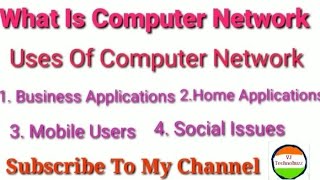 What is computer network amp uses of computer network [upl. by Wivinah]