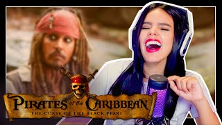 🏴‍☠️PIRATAS DEL CARIBE La Maldición del Perla Negra🏴‍☠️REACCION VIENDO POR PRIMERA VEZ [upl. by Ilujna]