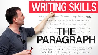 Writing Skills The Paragraph [upl. by Nylatsyrc]