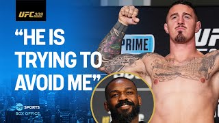 Tom Aspinall fires back at Jon Jones after he called him an ahole 👀 UFC309 [upl. by Savick944]