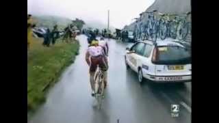 Tour de France 1998  15 Les Deux Alpes Pantani 12 [upl. by Fraase]