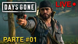 Days Gone Os Caminhos de Deacon St John 01 🔴AO VIVO🔴 [upl. by Rowell]