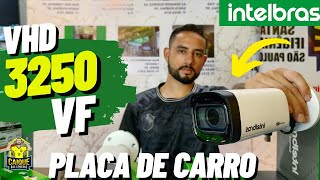 camera intelbras para pegar placa de carro  varifocal vhd 3150  vhd 3250 [upl. by Mulford]