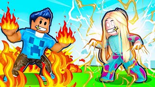 O MELHOR PODER ELEMENTAL NO ROBLOX VENCE 🔥💧 [upl. by Ttevy454]