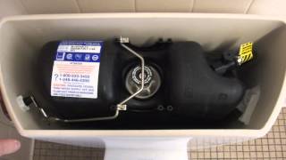 123 A Kohler toilet with a Sloan Flushmate installed [upl. by Brew431]