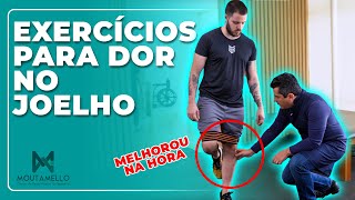 Exercícios para melhorar dor no joelho [upl. by Ahsilif]