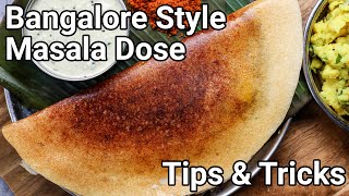 hotel style thick amp red colored masala dosa recipe  crispy roasted hotel style masala dosa recipe [upl. by Meece]