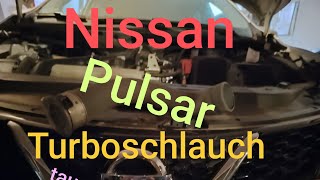 Turboschlauch tauschen Nissan Pulsar [upl. by Tager328]