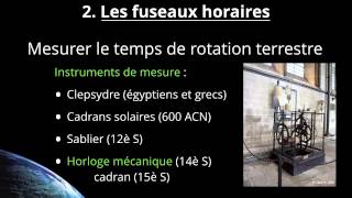 GEO4  Mesure du temps et Fuseaux Horaires [upl. by Ettennod775]