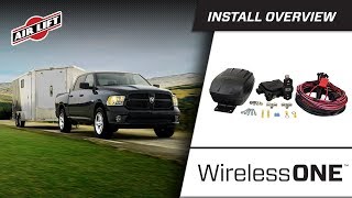 Install Overview 25980  WirelessOne 2nd Generation with EZMount  Dodge Ram 1500 [upl. by Shaper]