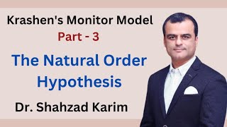 Krashens Monitor Model  The Natural Order Hypothesis [upl. by Nette]