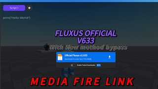 New and official fluxus v633 Latest version with method bypass [upl. by Fennell]