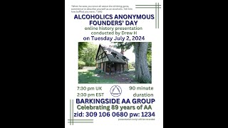 BARKINGSIDE AA GROUP FOUNDERS DAY PRESENTATION [upl. by Tsew175]