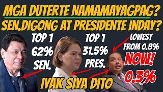 IYAKAN NA SI TAMBA SA 03 PRRD AT VP SARA HINDI MATITIBAG TOP 1 PAREHO SA SURVEY duterte dds [upl. by Adolf58]